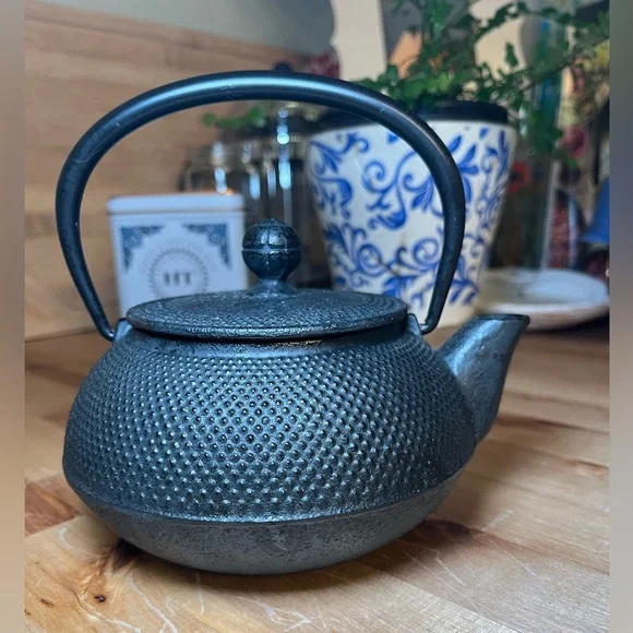 Vintage Japanese Cast Iron Teapot - Picture 2 of 9